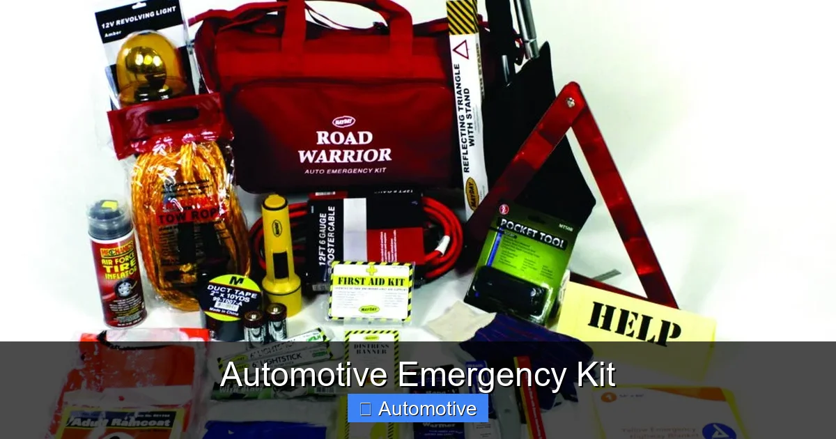 Automotive Emergency Kit