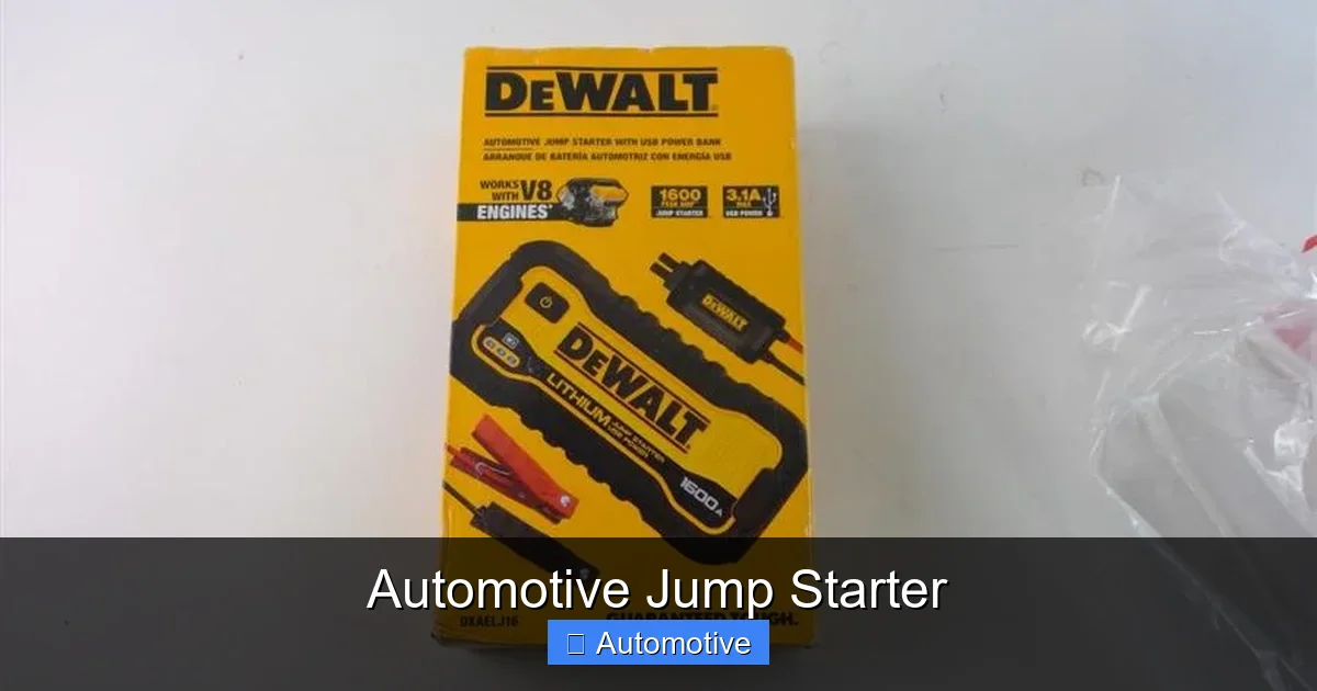 Automotive Jump Starter