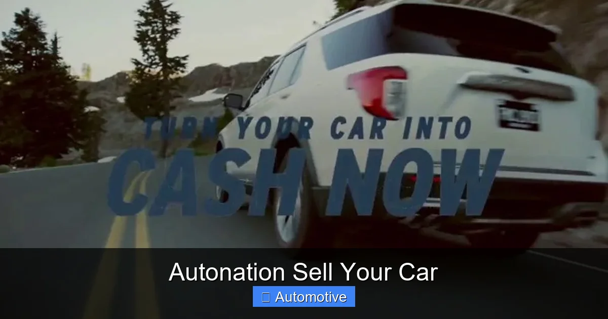 Autonation Sell Your Car