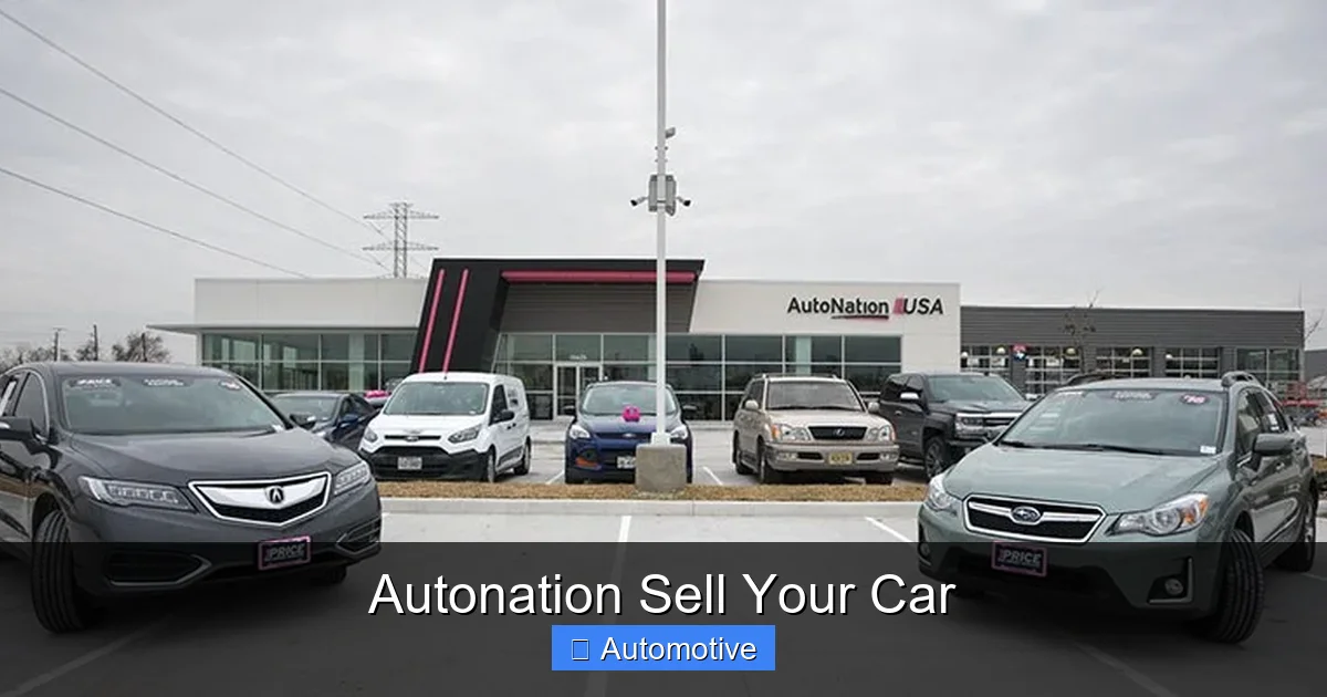 Autonation Sell Your Car