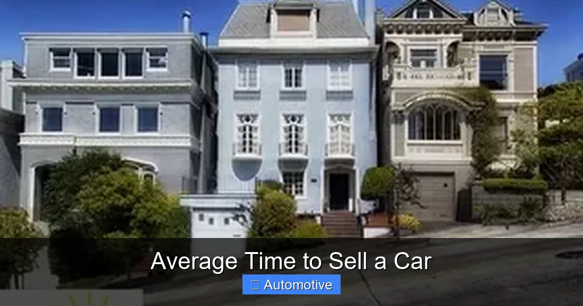 Average Time to Sell a Car