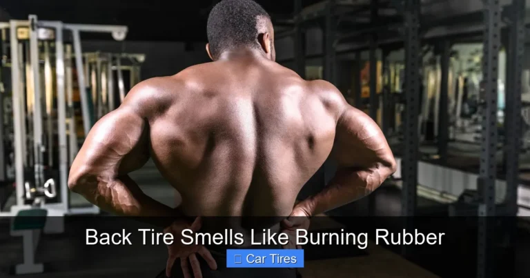 Back Tire Smells Like Burning Rubber