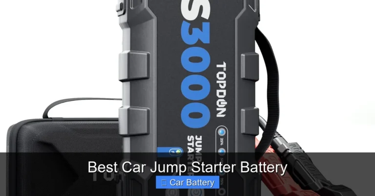 Best Car Jump Starter Battery