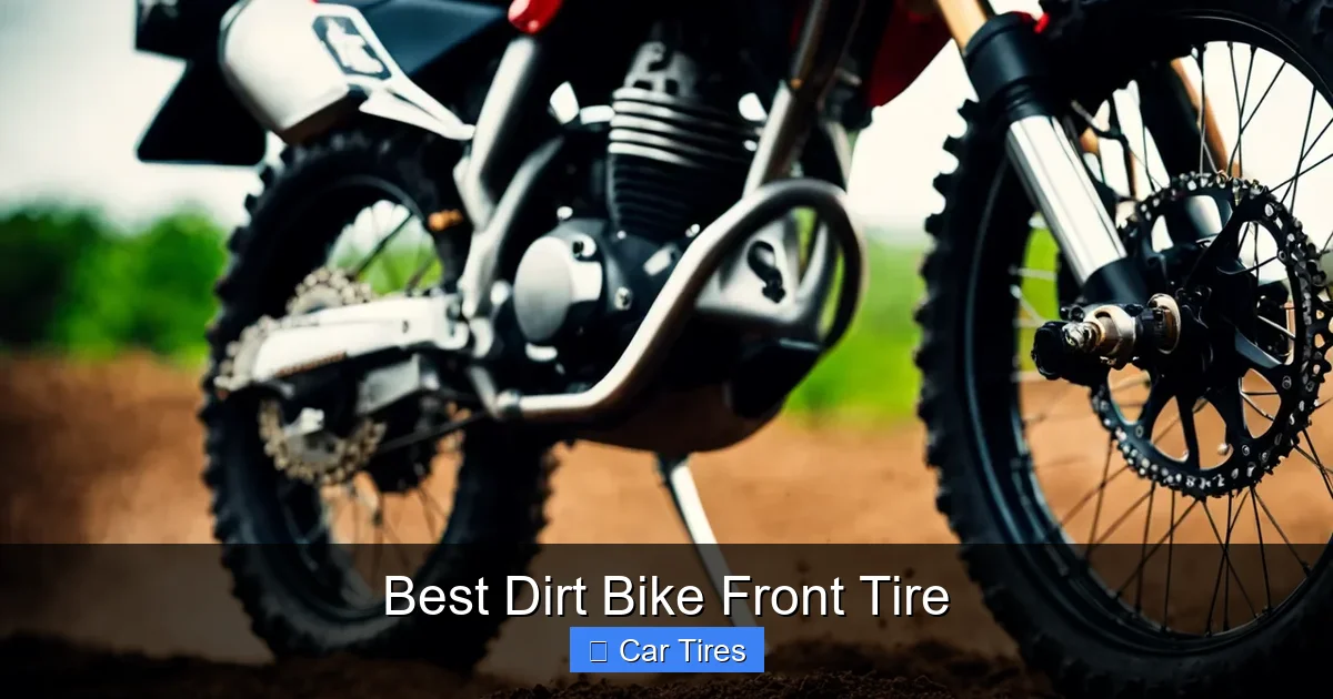 Best Dirt Bike Front Tire