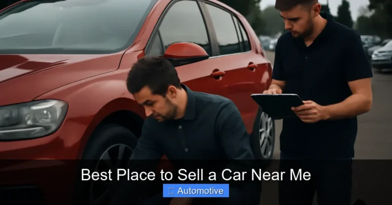 Best Place to Sell a Car Near Me