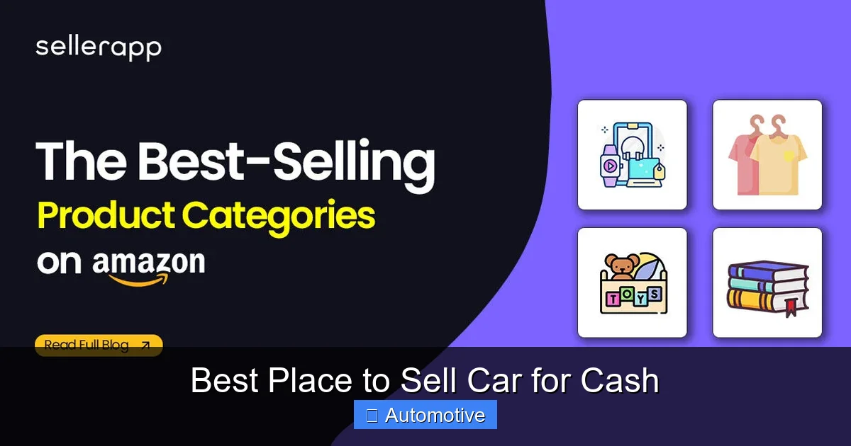 Best Place to Sell Car for Cash