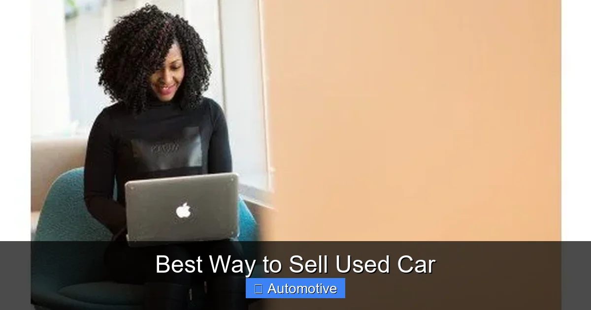 Best Way to Sell Used Car