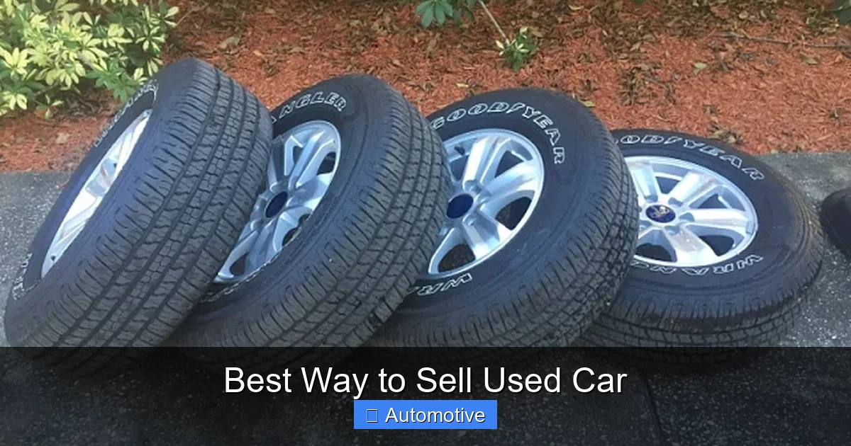 Best Way to Sell Used Car