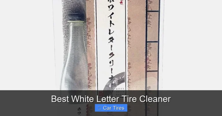 Best White Letter Tire Cleaner
