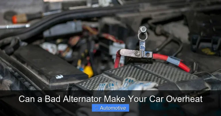 Can a Bad Alternator Make Your Car Overheat