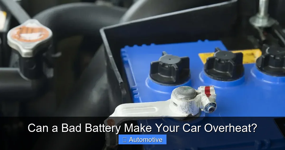 Can a Bad Battery Make Your Car Overheat?