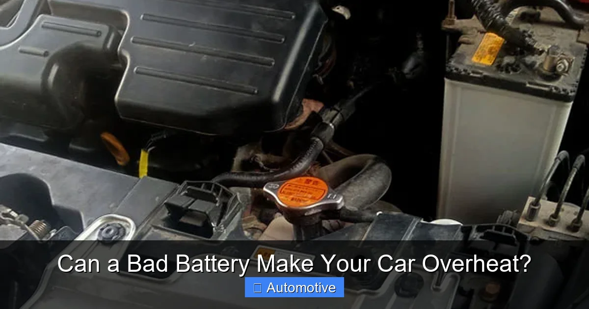 Can a Bad Battery Make Your Car Overheat?