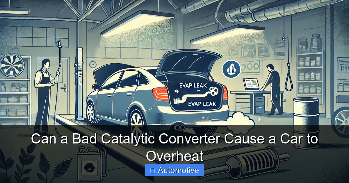 Can a Bad Catalytic Converter Cause a Car to Overheat