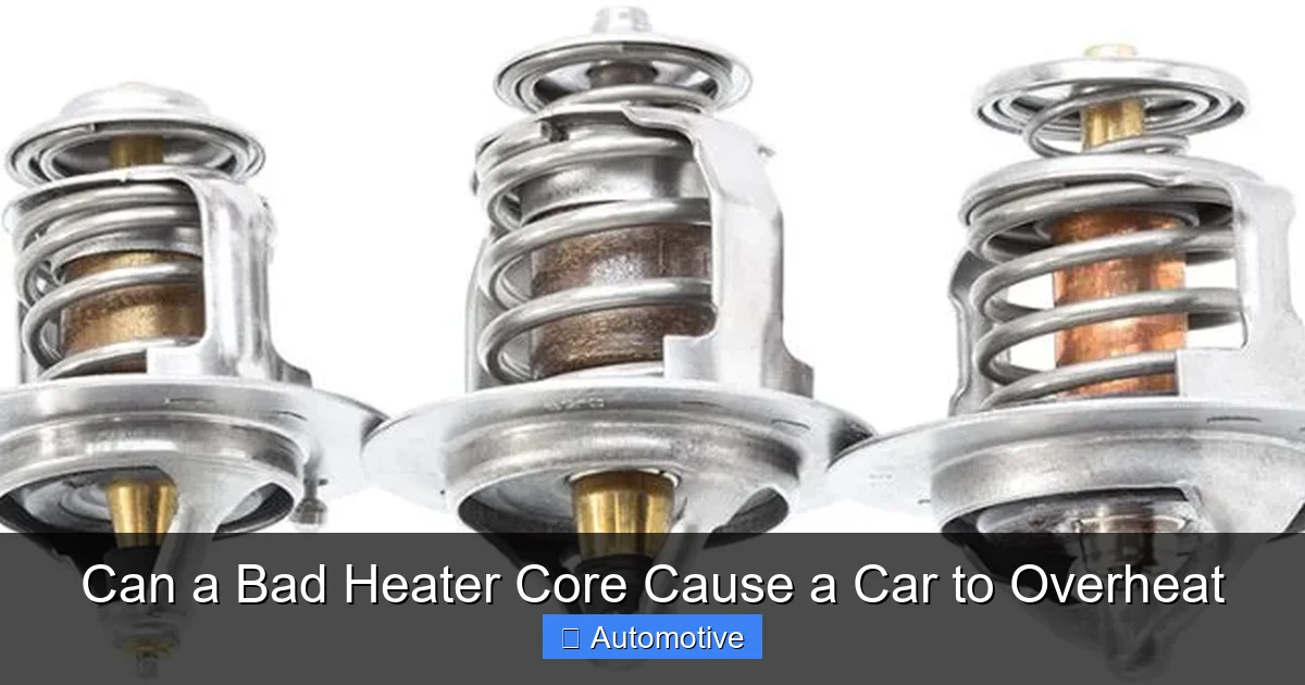 Can a Bad Heater Core Cause a Car to Overheat