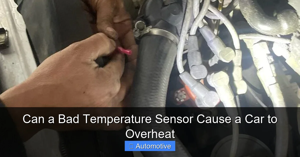 Can a Bad Temperature Sensor Cause a Car to Overheat