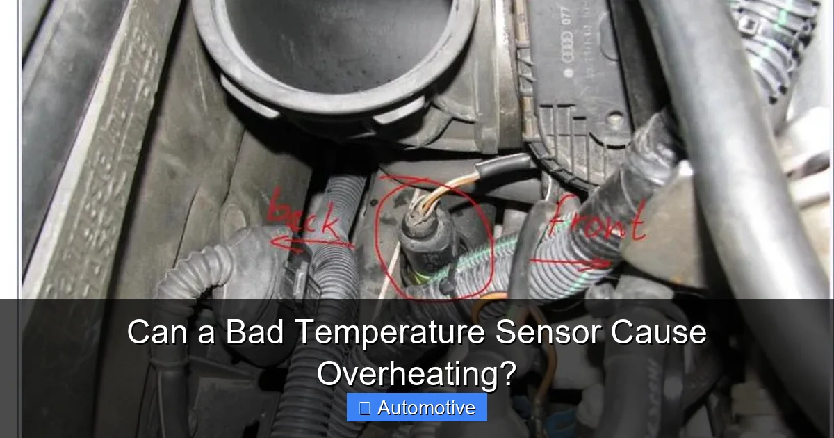 Can a Bad Temperature Sensor Cause Overheating?