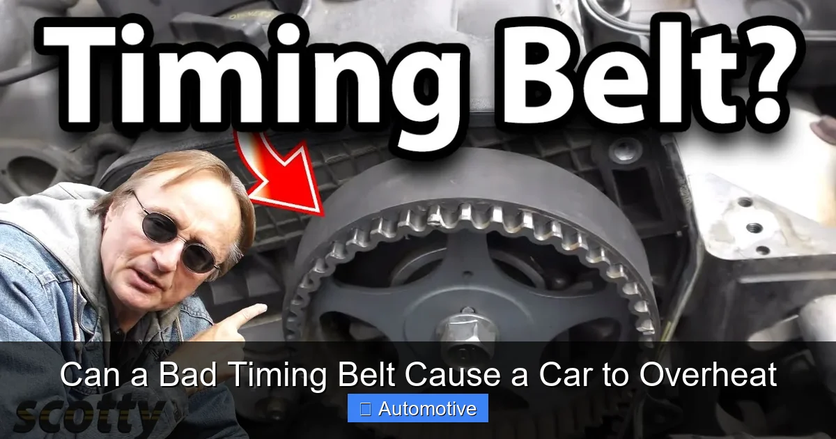 Can a Bad Timing Belt Cause a Car to Overheat