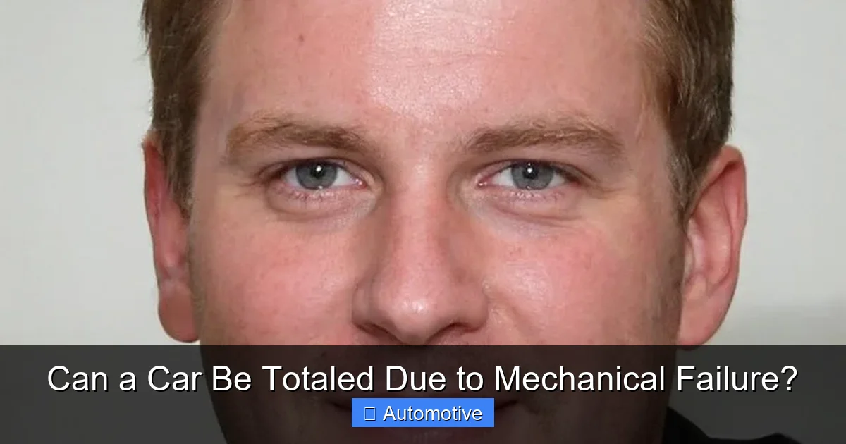 Can a Car Be Totaled Due to Mechanical Failure?