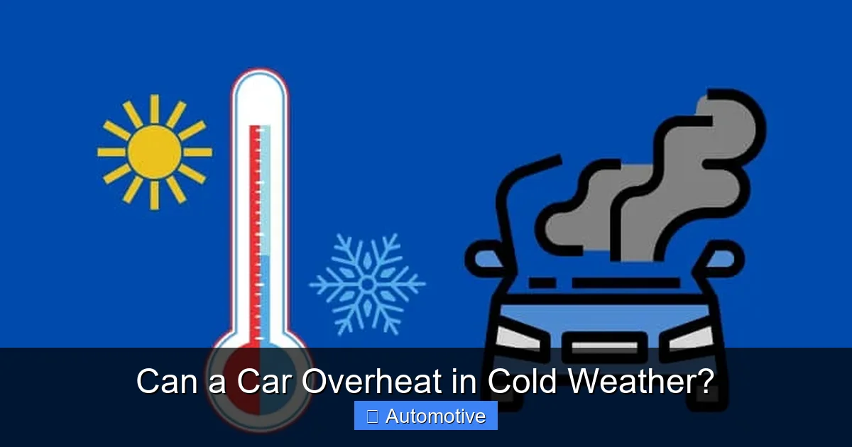 Can a Car Overheat in Cold Weather?