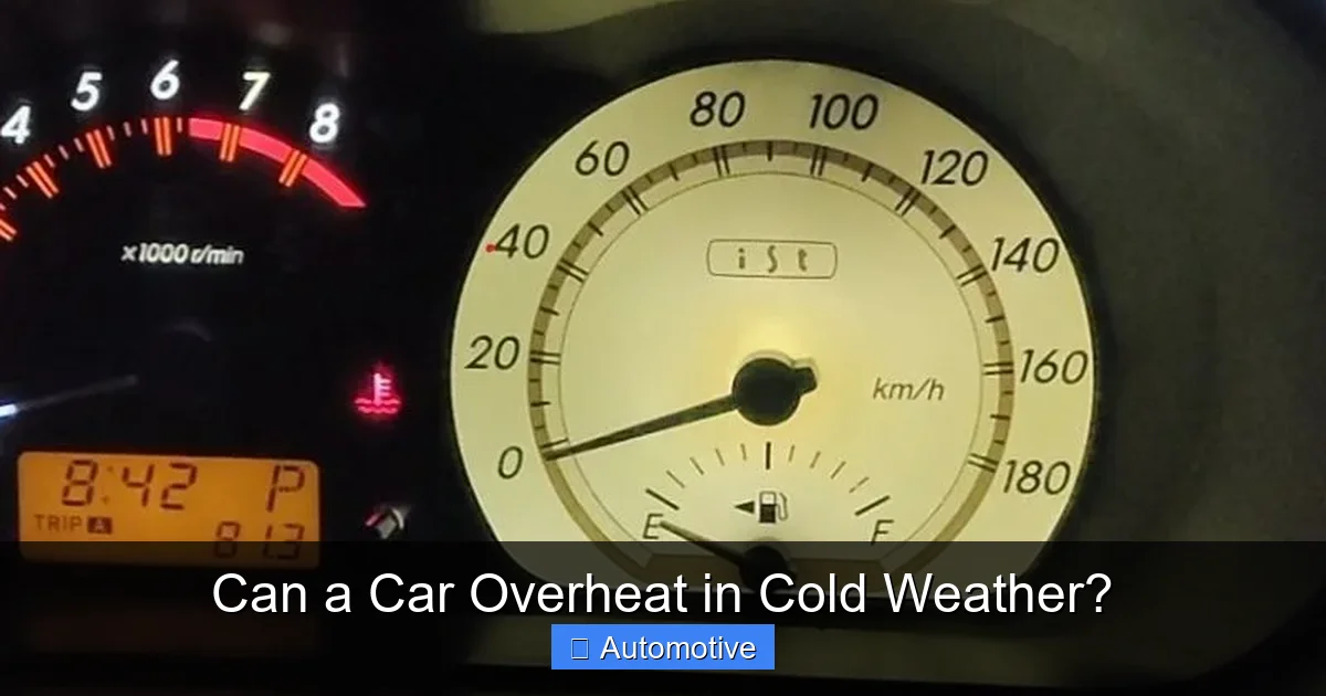Can a Car Overheat in Cold Weather?