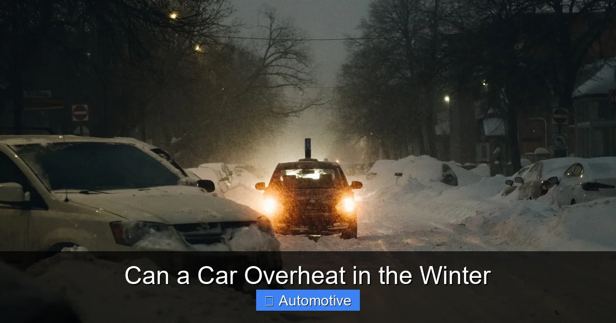 Can a Car Overheat in the Winter