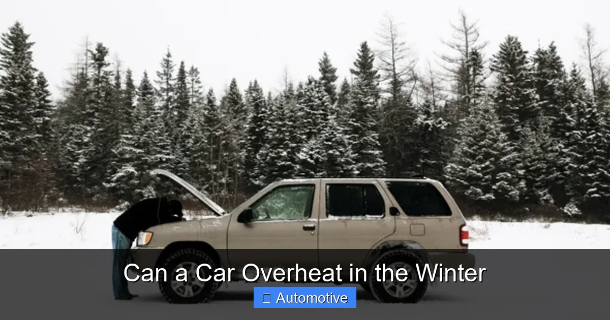 Can a Car Overheat in the Winter