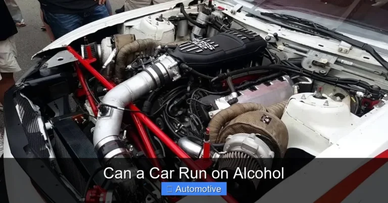 Can a Car Run on Alcohol