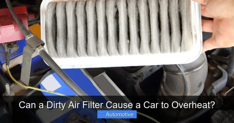 Can a Dirty Air Filter Cause a Car to Overheat?