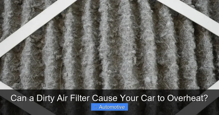 Can a Dirty Air Filter Cause Your Car to Overheat?