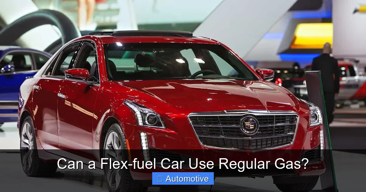 Can a Flex-fuel Car Use Regular Gas?