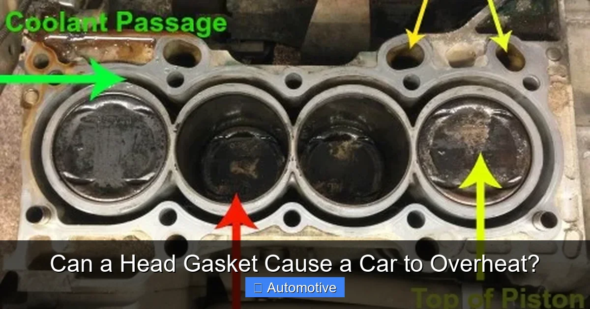 Can a Head Gasket Cause a Car to Overheat?