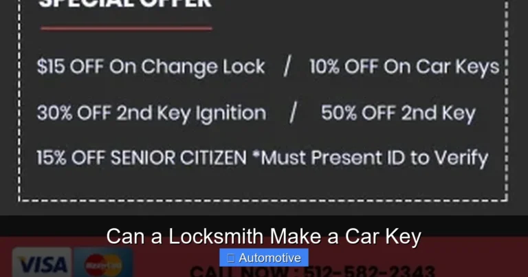 Can a Locksmith Make a Car Key