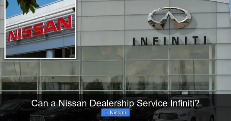 Can a Nissan Dealership Service Infiniti?