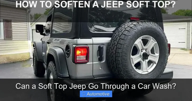 Can a Soft Top Jeep Go Through a Car Wash?