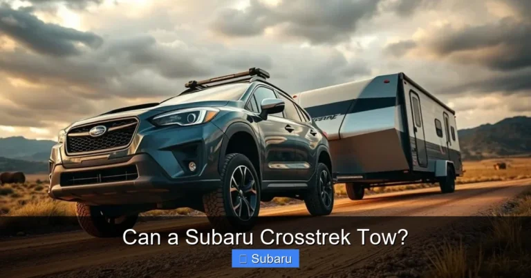 Can a Subaru Crosstrek Tow?