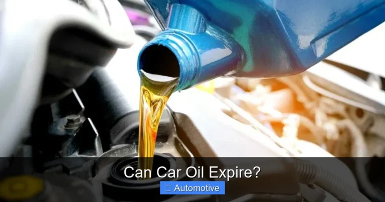 Can Car Oil Expire?