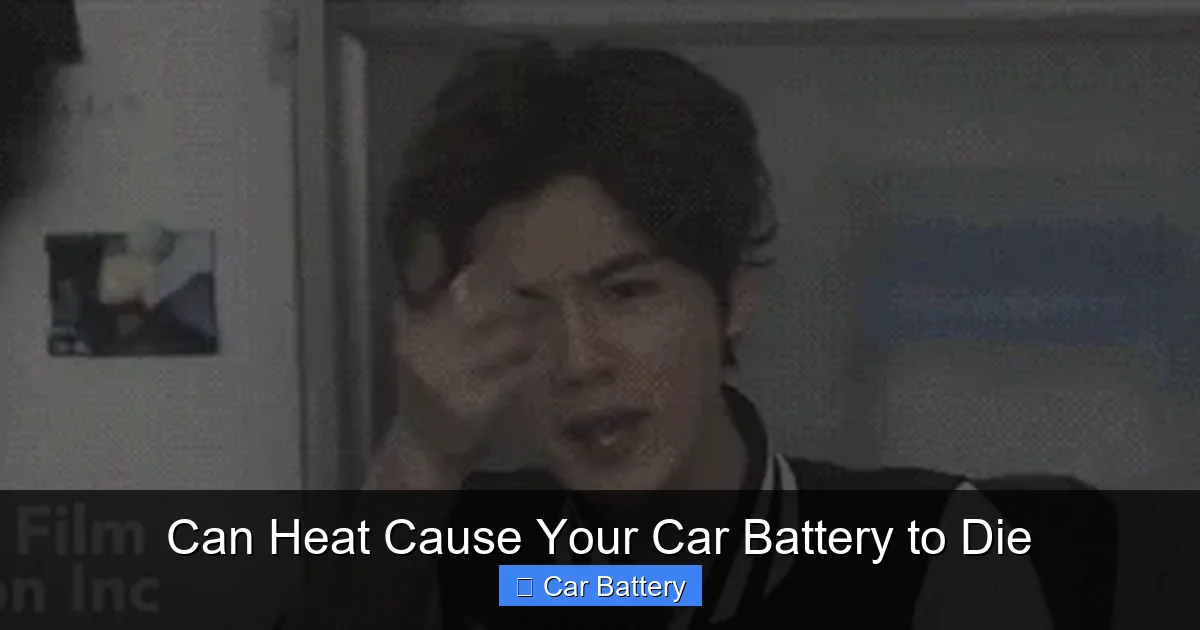 Can Heat Cause Your Car Battery to Die