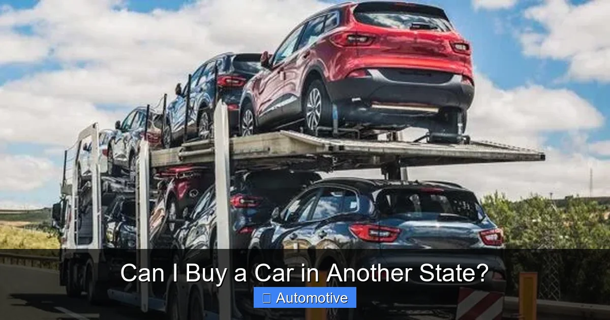 Can I Buy a Car in Another State?