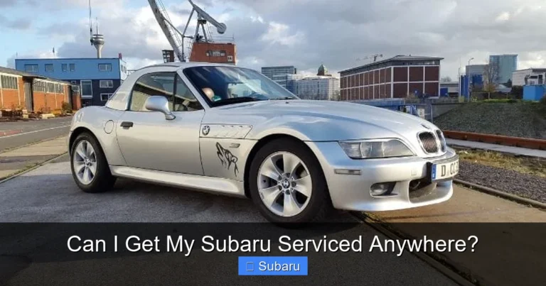Can I Get My Subaru Serviced Anywhere?