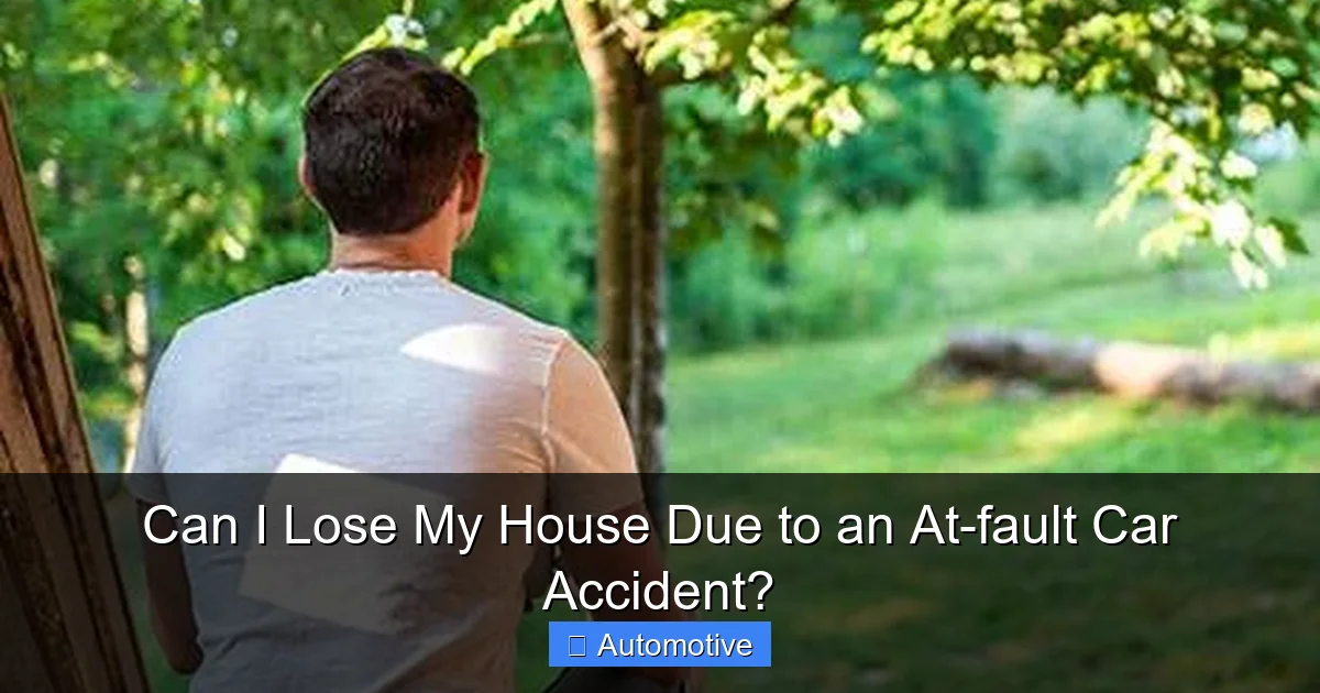 Can I Lose My House Due to an At-fault Car Accident?