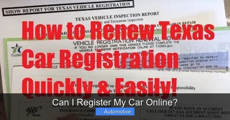 Can I Register My Car Online?