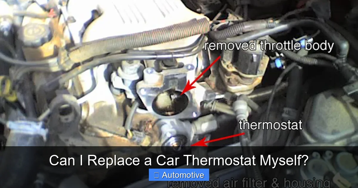 Can I Replace a Car Thermostat Myself?