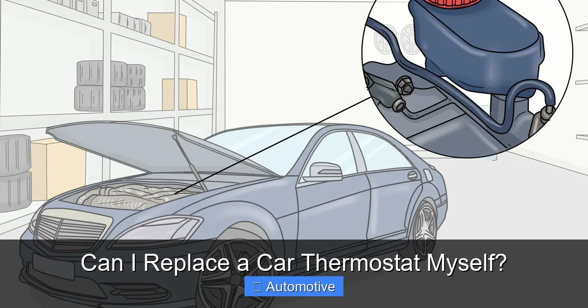 Can I Replace a Car Thermostat Myself?