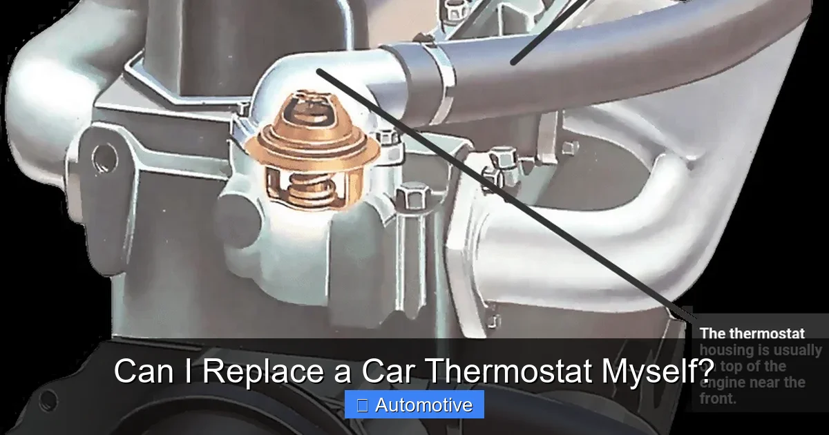Can I Replace a Car Thermostat Myself?