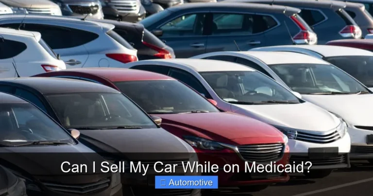 Can I Sell My Car While on Medicaid?