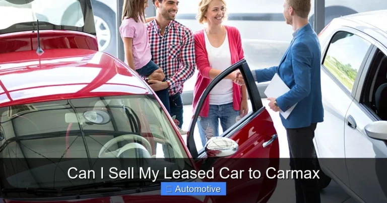Can I Sell My Leased Car to Carmax