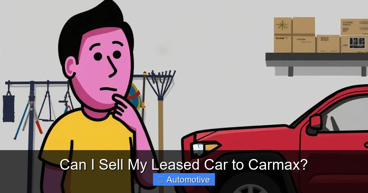 Can I Sell My Leased Car to Carmax?