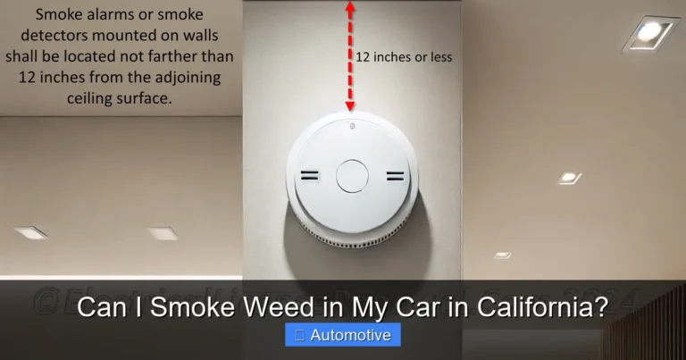 Can I Smoke Weed in My Car in California?