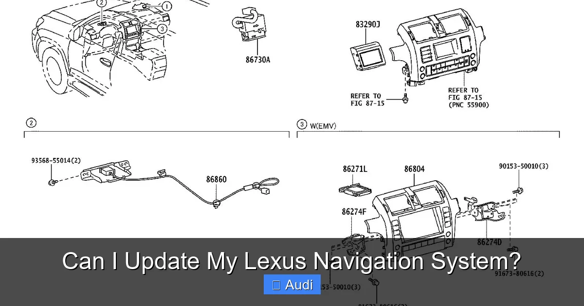 Can I Update My Lexus Navigation System?