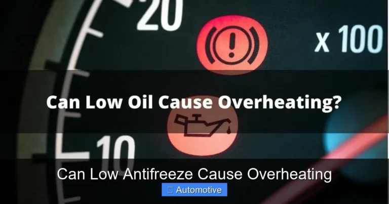 Can Low Antifreeze Cause Overheating